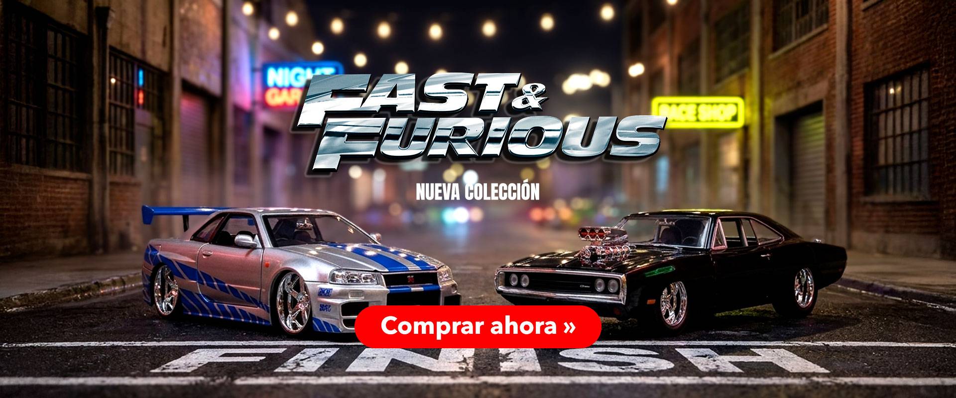 Nueva colección Rápidos y Furiosos