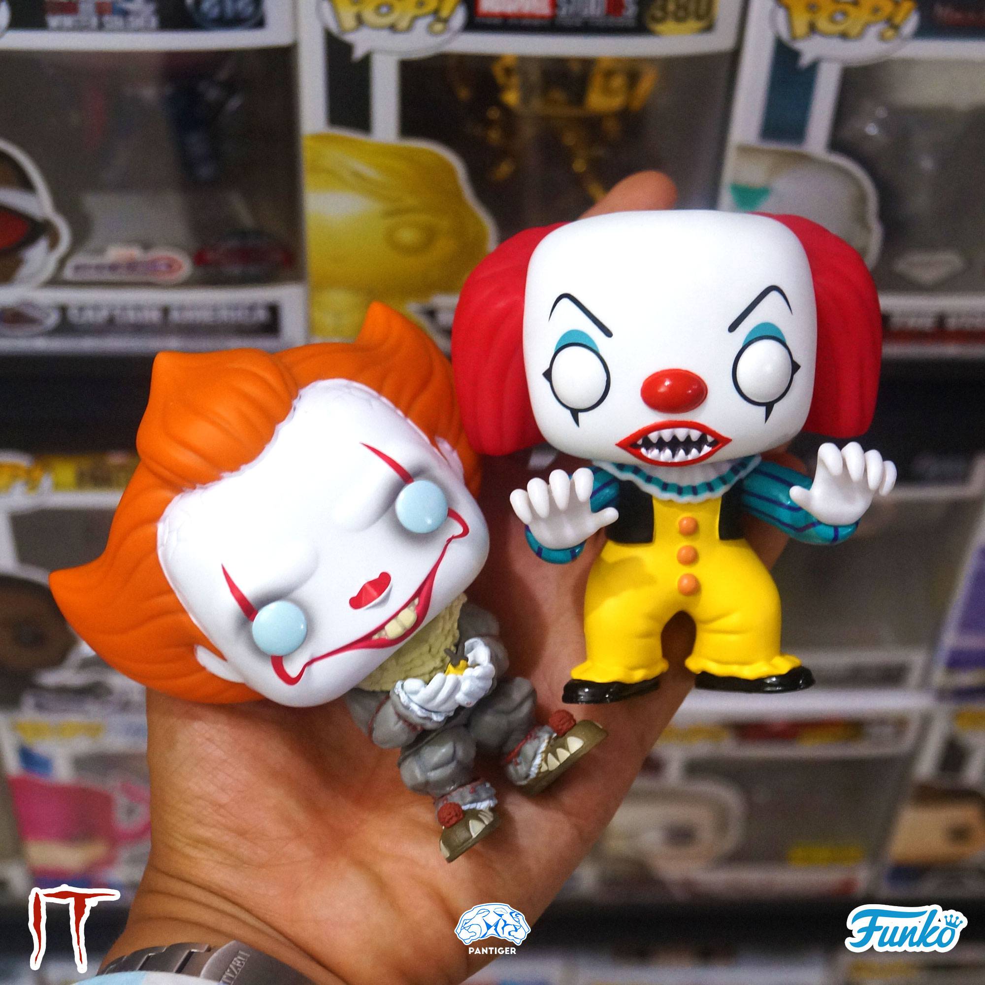 Funko POP de Pennywise clásico y nuevo